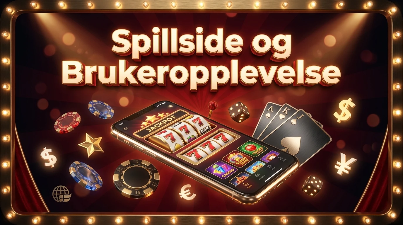 Spillside og Brukeropplevelse